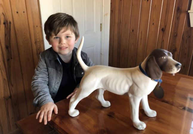 Collier Kitchens, gallery rider and dog wagon helper